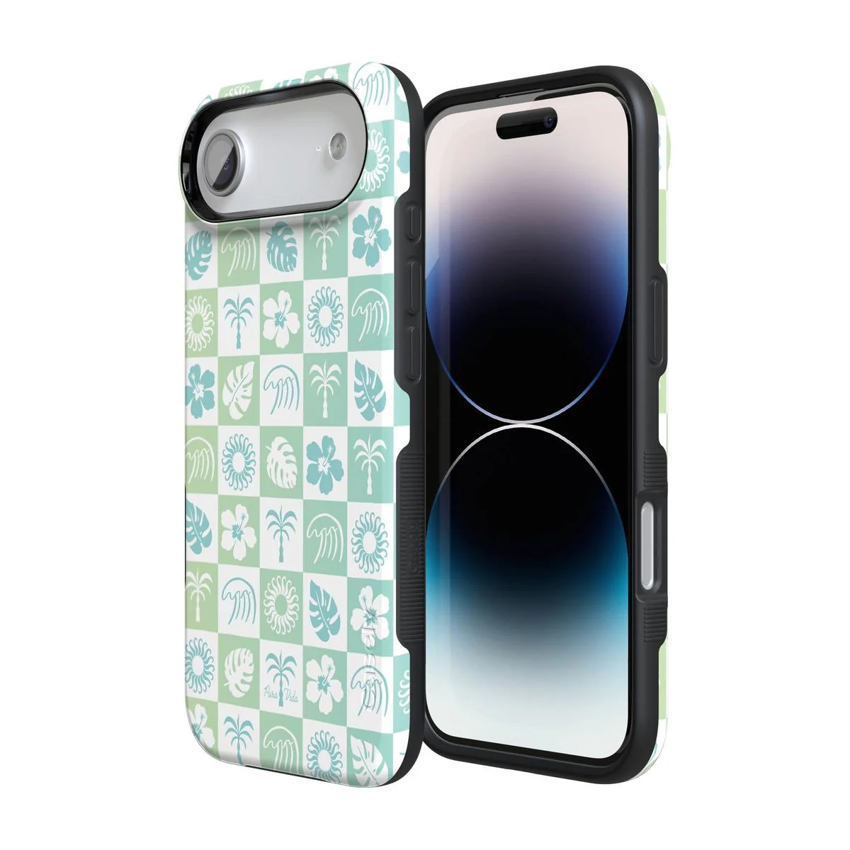 Coastal Checkers | Pura Vida Case - Bansusa