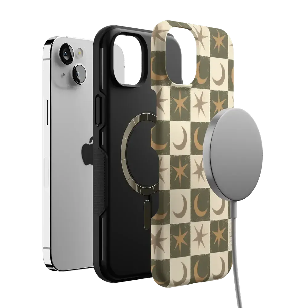 Mystic Moonstar | Green Celestial Case - Bansusa