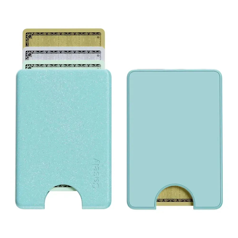 Aquamarine | Ocean Blue Shimmer MagWallet - Bansusa