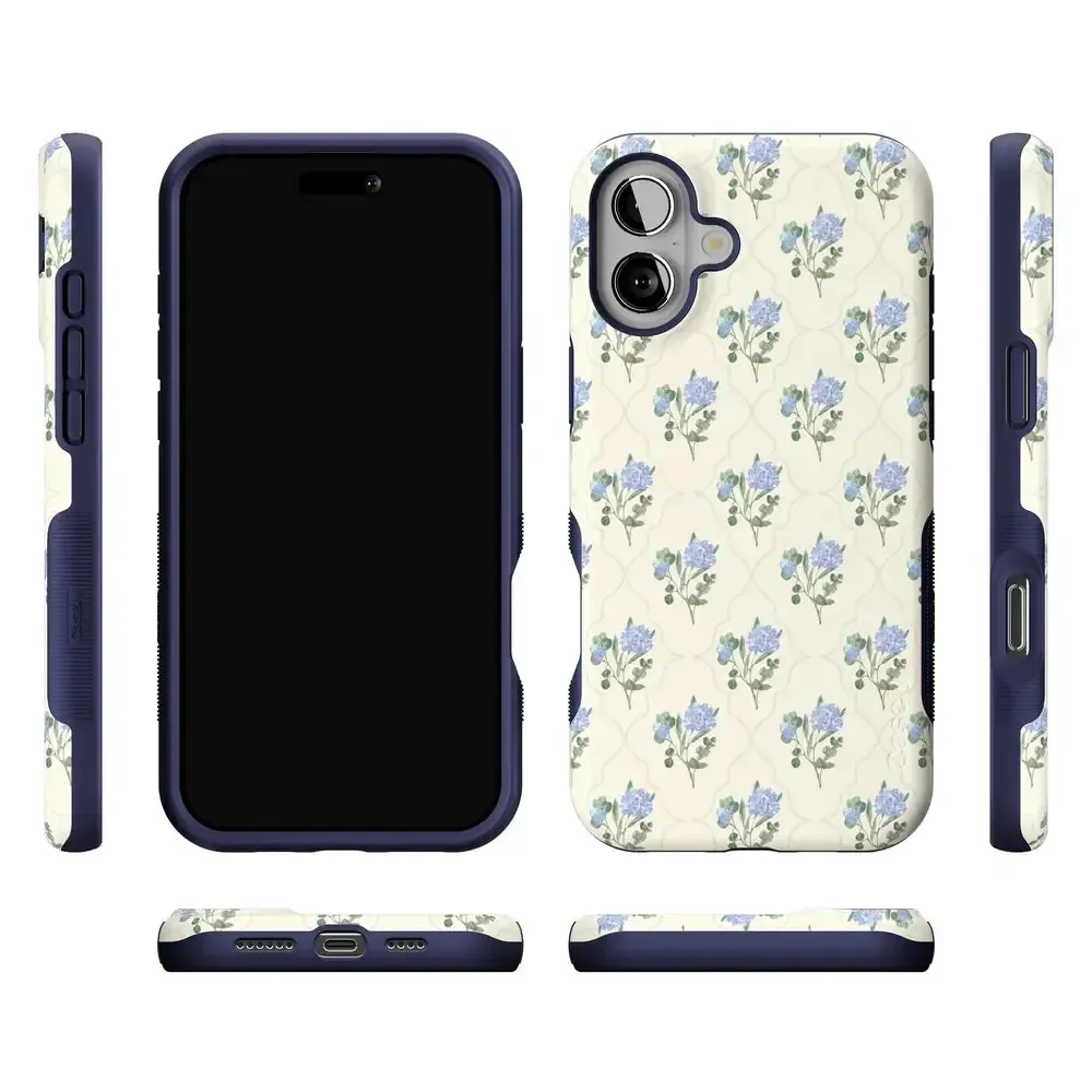 Vintage Garden | Blue Hydrangea Case - Bansusa