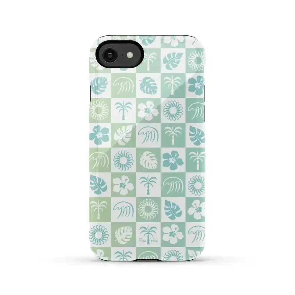 Coastal Checkers | Pura Vida Case - Bansusa