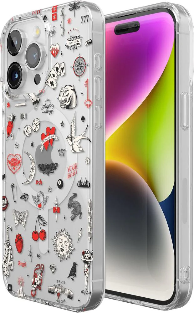 Not a Phase | Clear Flash Tattoo Case - Bansusa