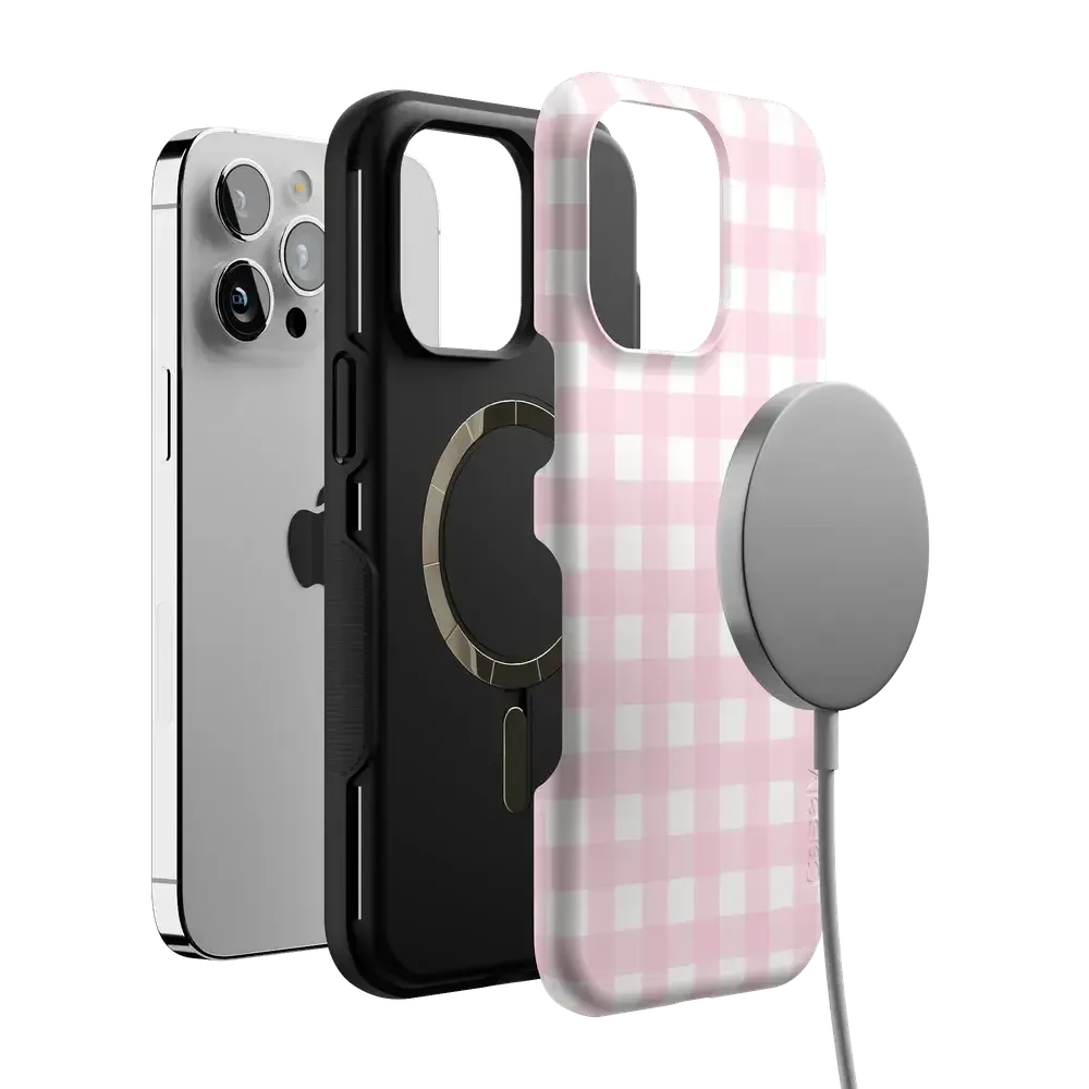 Pink Plaid | Sunday Best Case - Bansusa