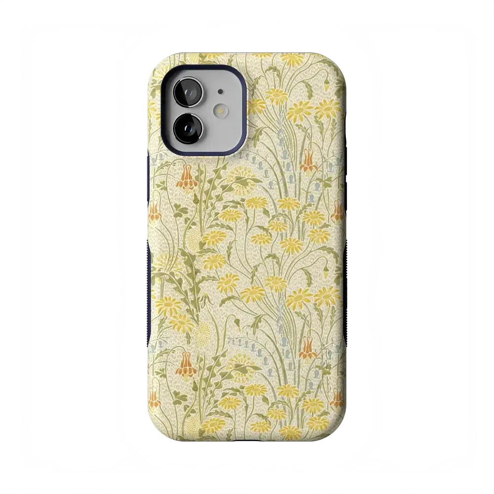 Boho Blooms | Golden Floral Case - Bansusa