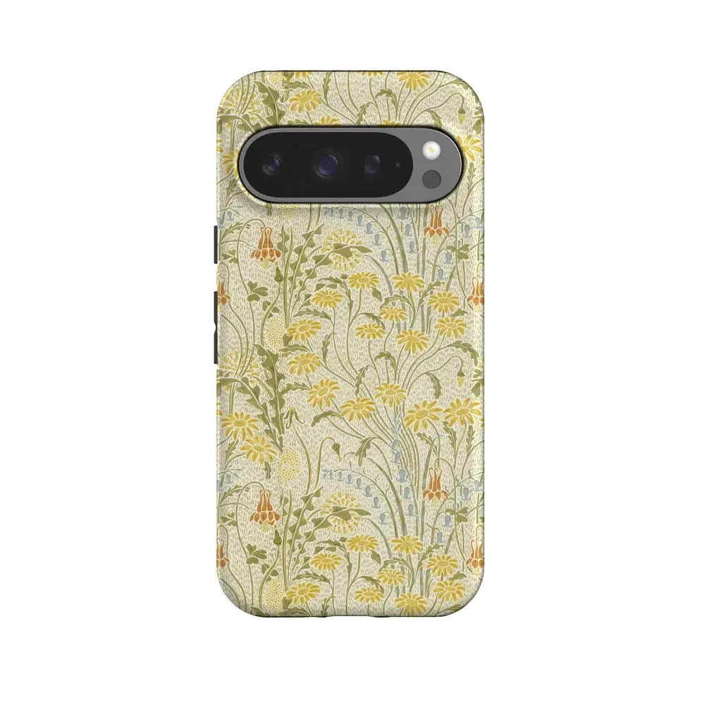 Boho Blooms | Golden Floral Case - Bansusa