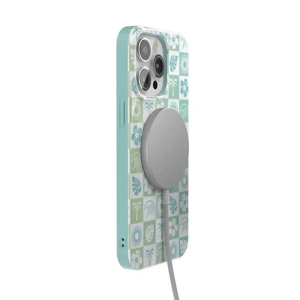 Coastal Checkers | Pura Vida Case - Bansusa