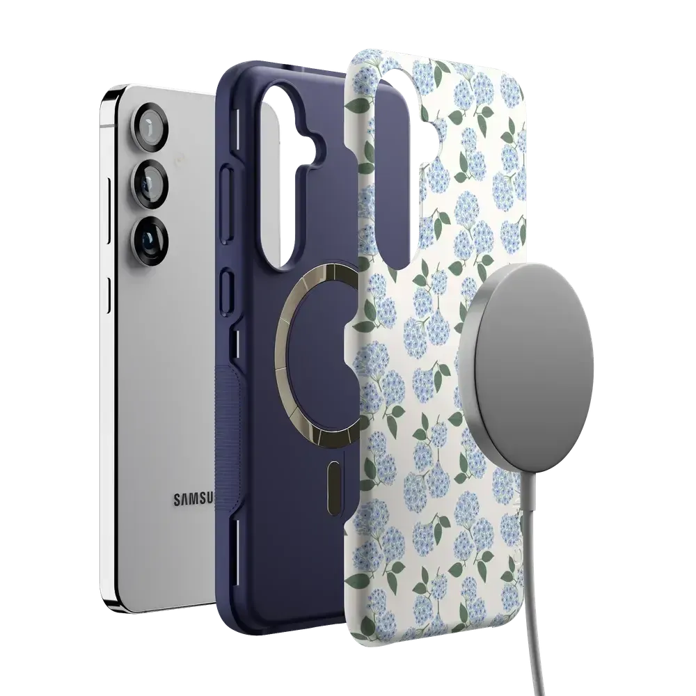 Nantucket Cottage | Blue Hydrangea Case - Bansusa