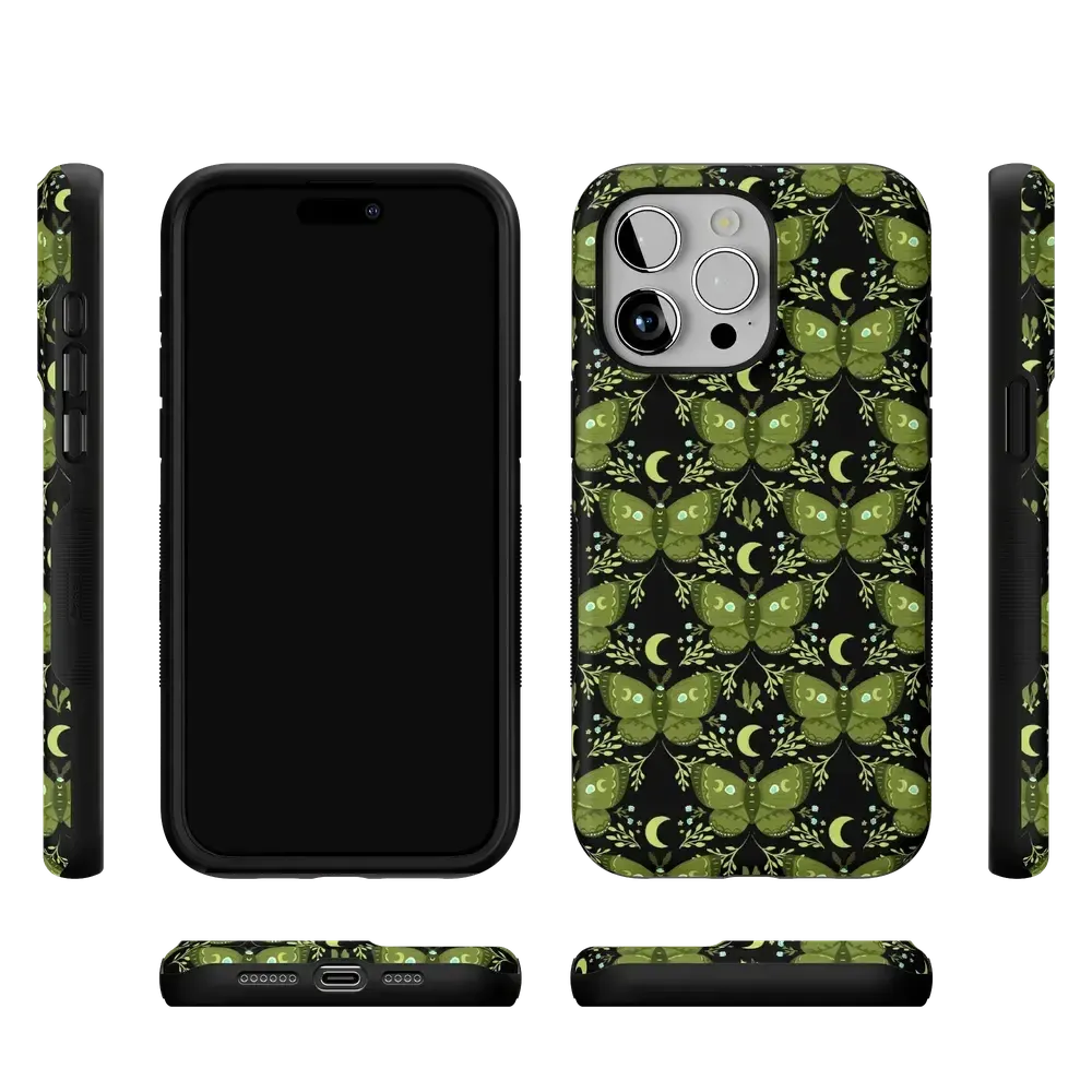 Mystic Moths | Green Twilight Case - Bansusa