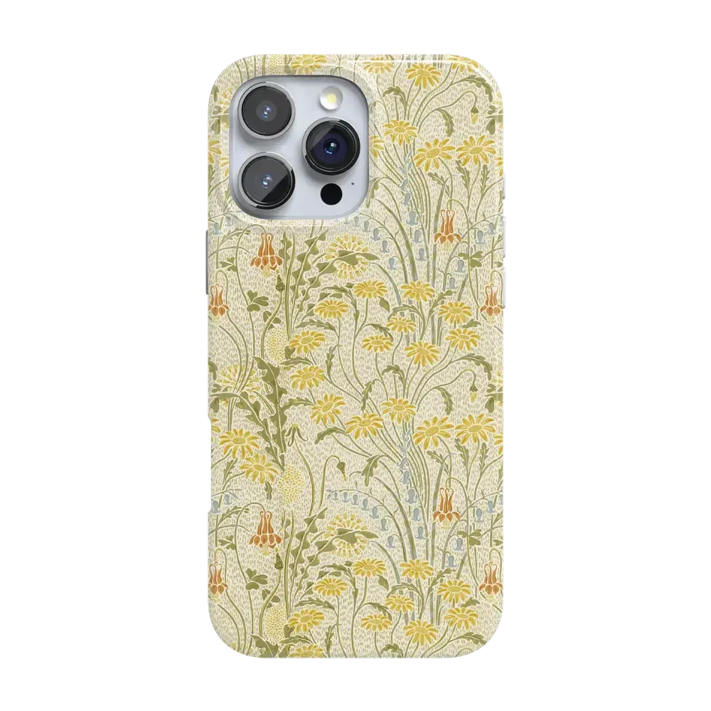 Boho Blooms | Golden Floral Case - Bansusa