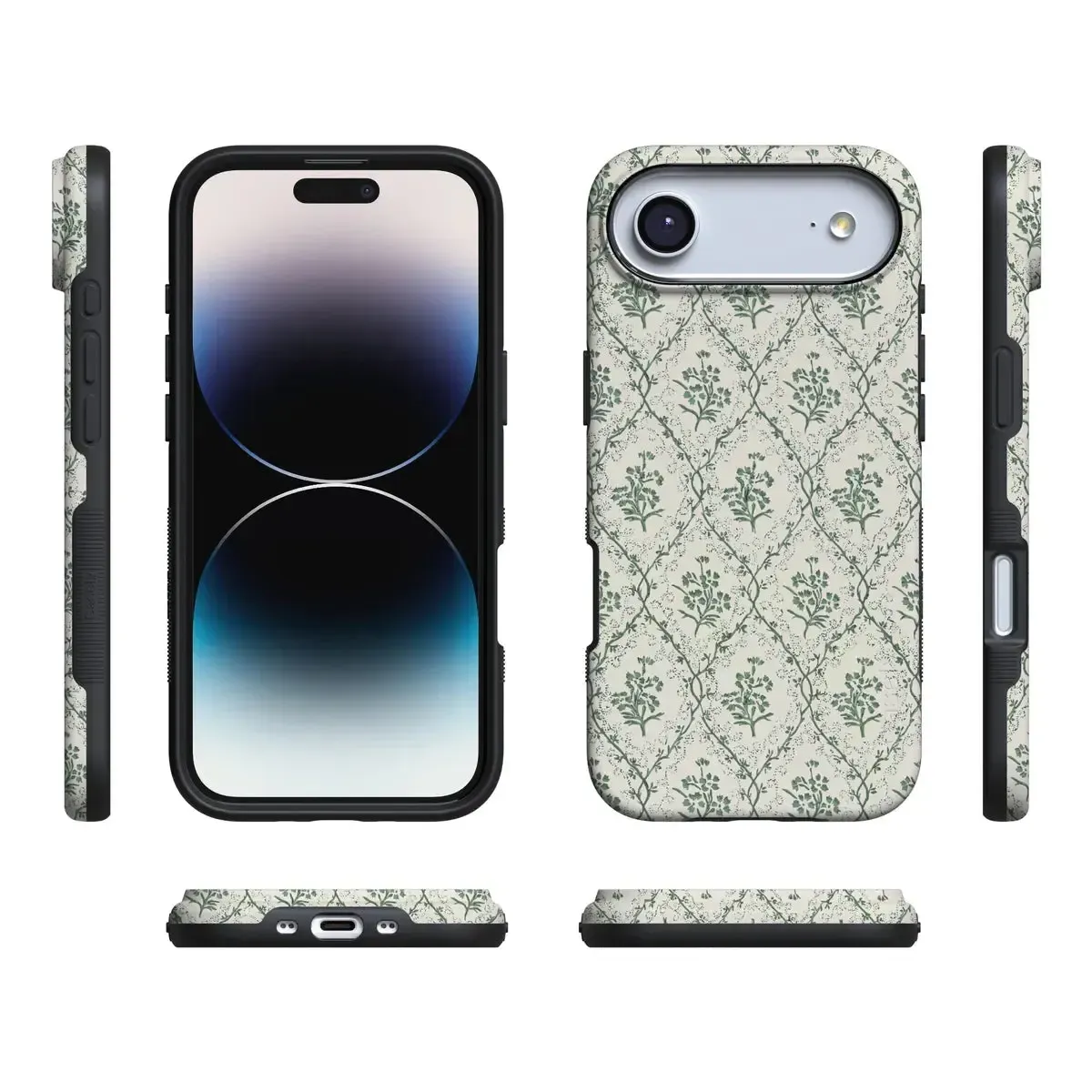 Sage Tapestry | Floral Vines Case - Bansusa