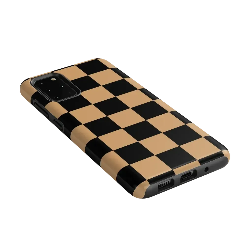 Fit Check | Black & Brown Checkerboard Case - Bansusa