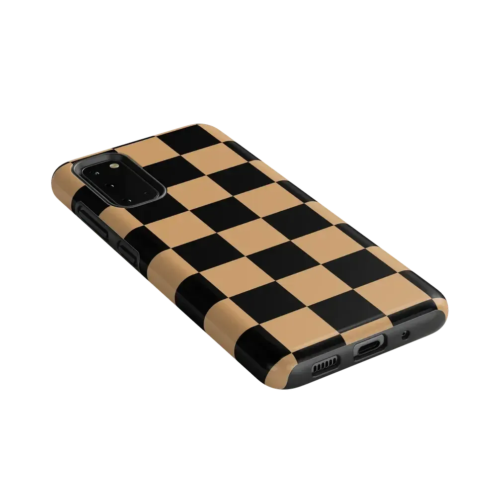 Fit Check | Black & Brown Checkerboard Case - Bansusa