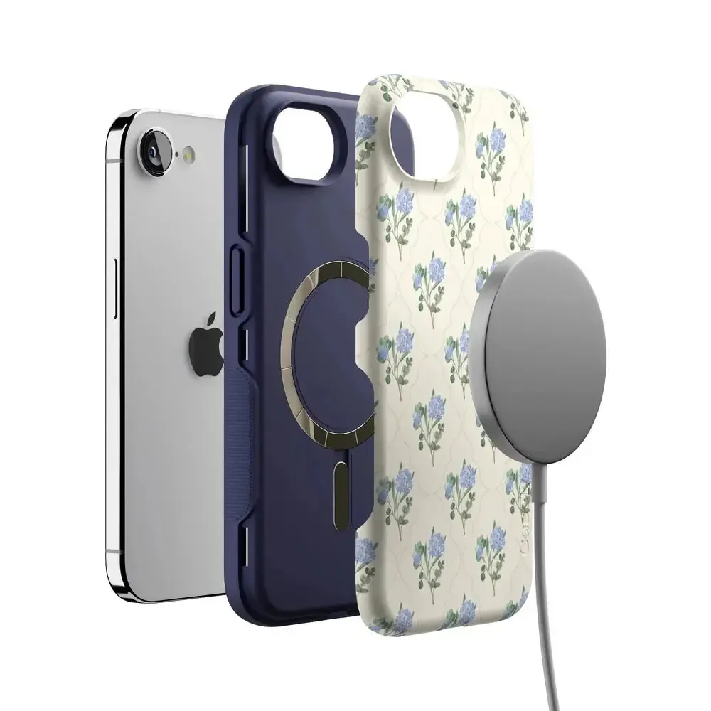 Vintage Garden | Blue Hydrangea Case - Bansusa
