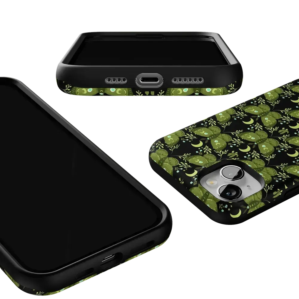 Mystic Moths | Green Twilight Case - Bansusa