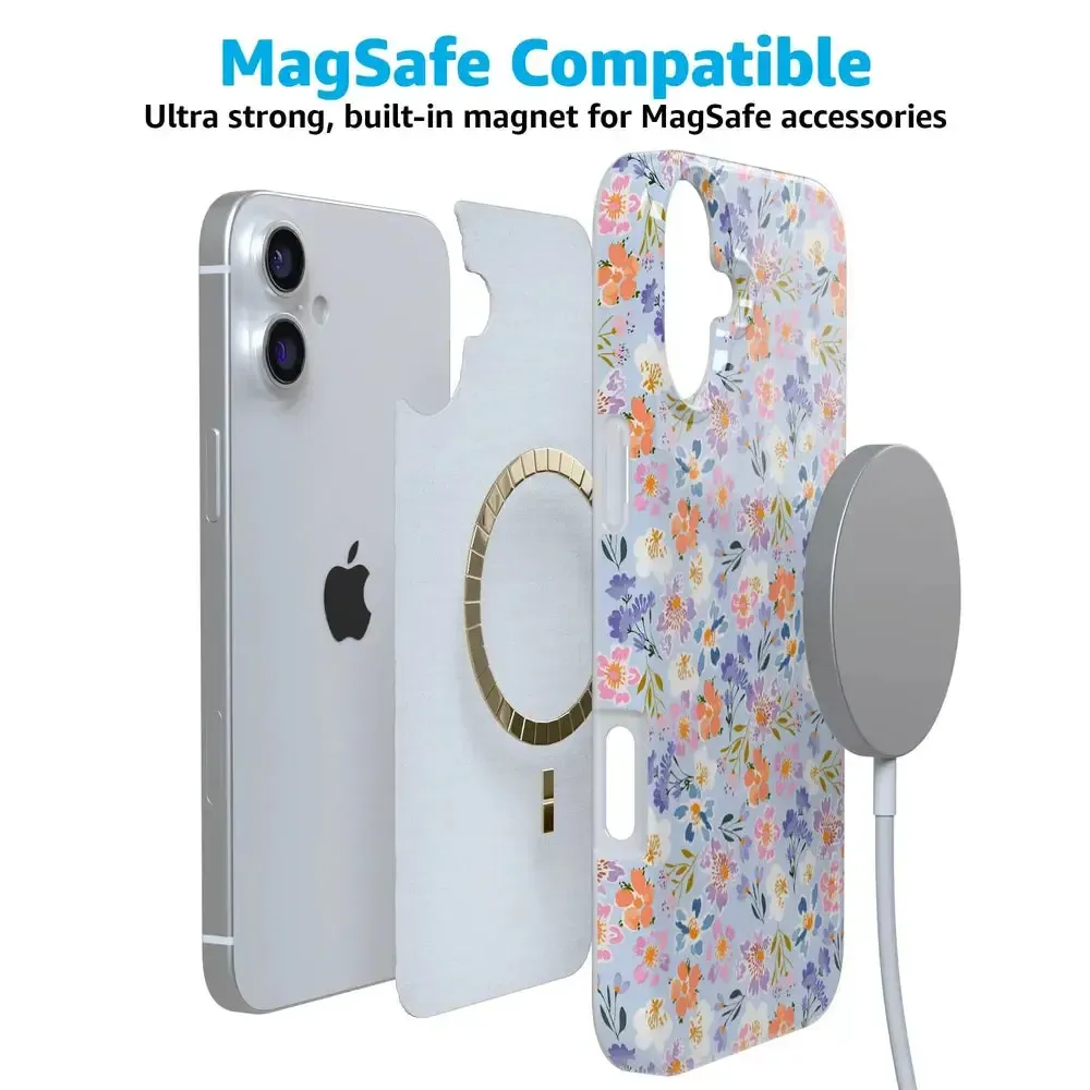 Poppy Meadows | Pastel Floral Case - Bansusa