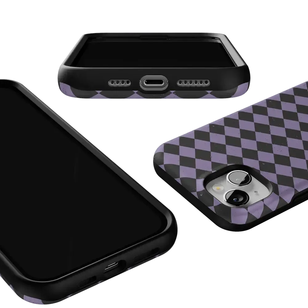 Midnight Hex | Purple Checkered Case - Bansusa