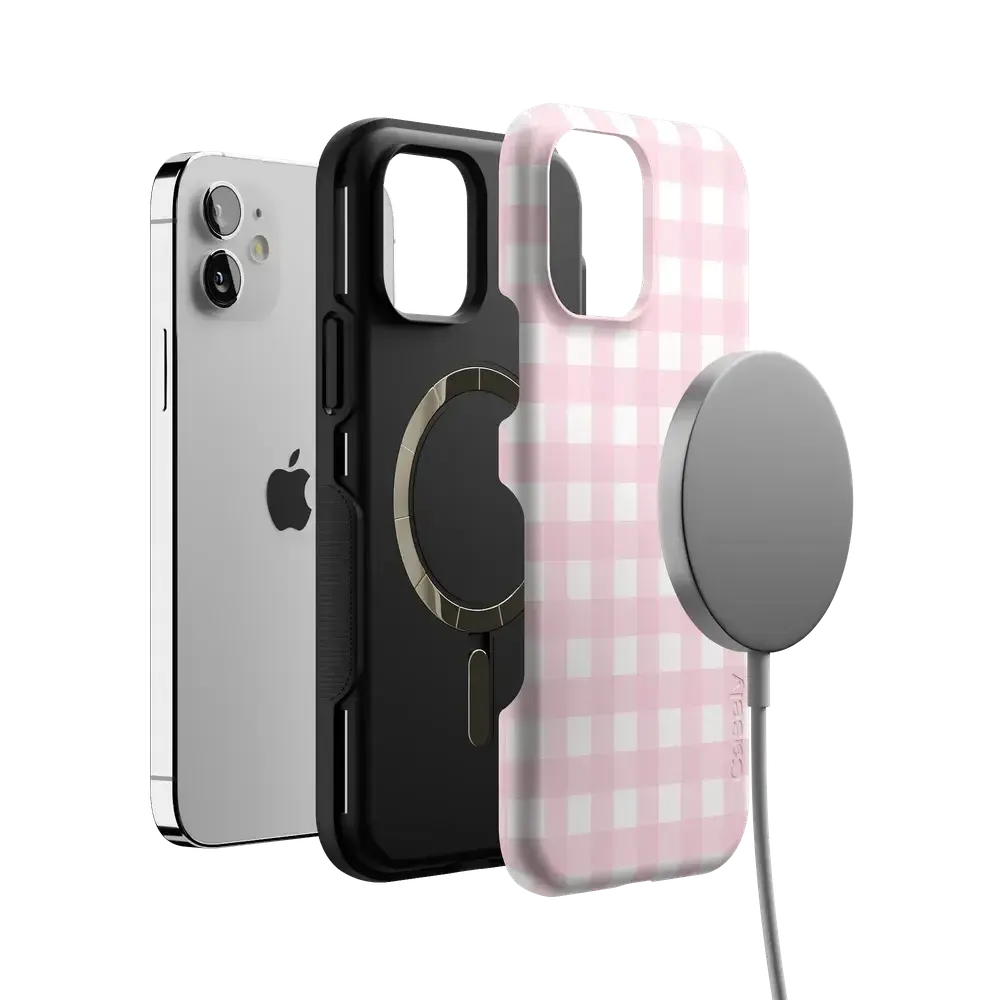 Pink Plaid | Sunday Best Case - Bansusa