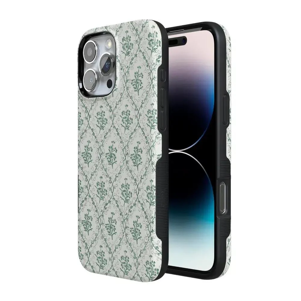 Sage Tapestry | Floral Vines Case - Bansusa