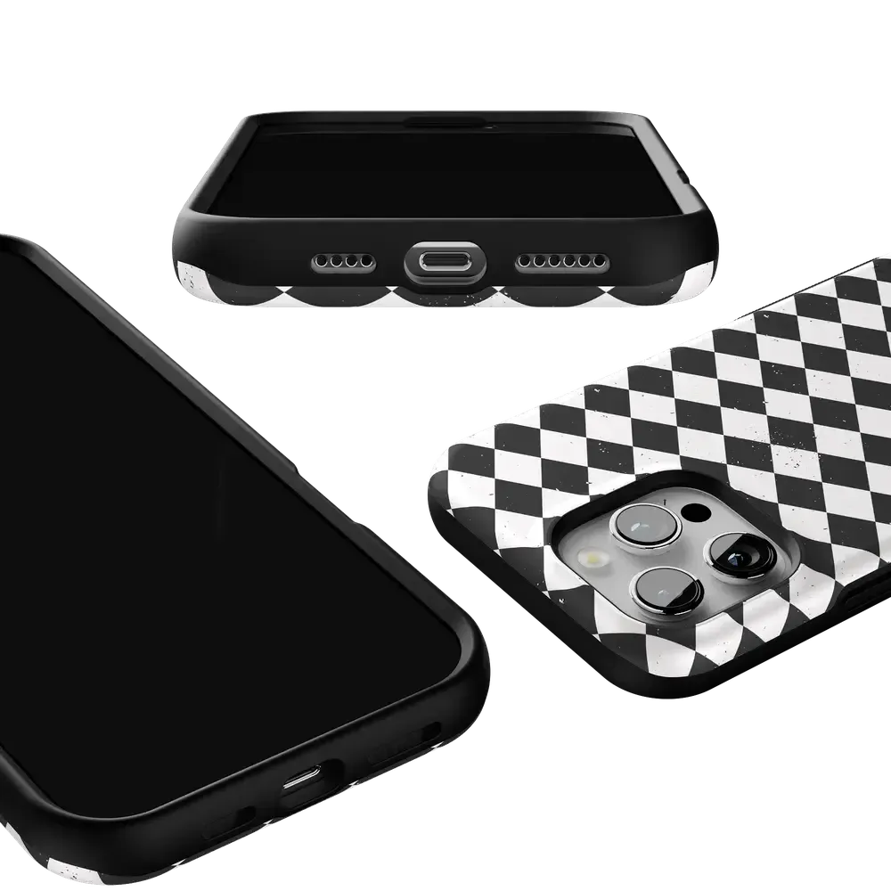 Salem's Hex | Black & White Checkered Case - Bansusa