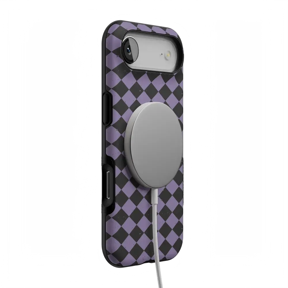 Midnight Hex | Purple Checkered Case - Bansusa