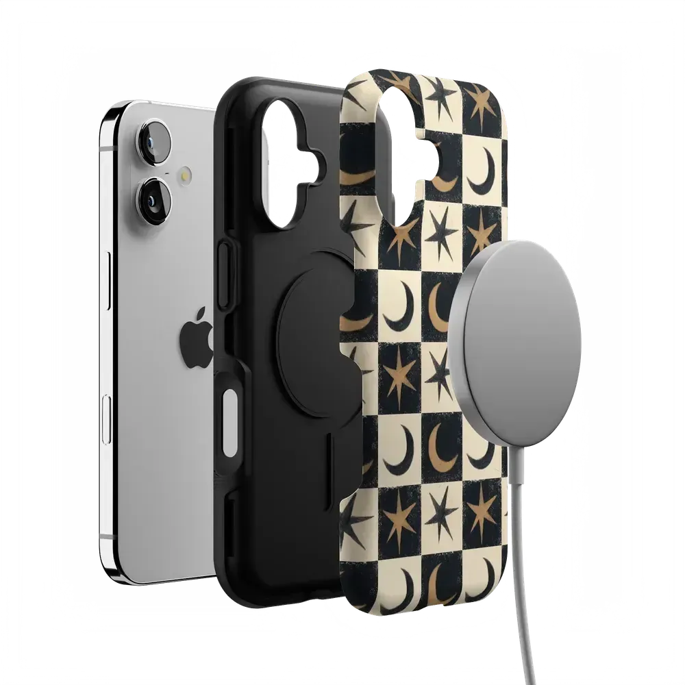 Mystic Moonstar | Black Celestial Case - Bansusa