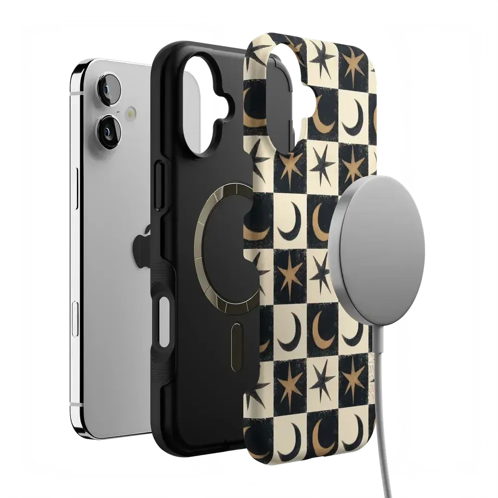 Mystic Moonstar | Black Celestial Case - Bansusa