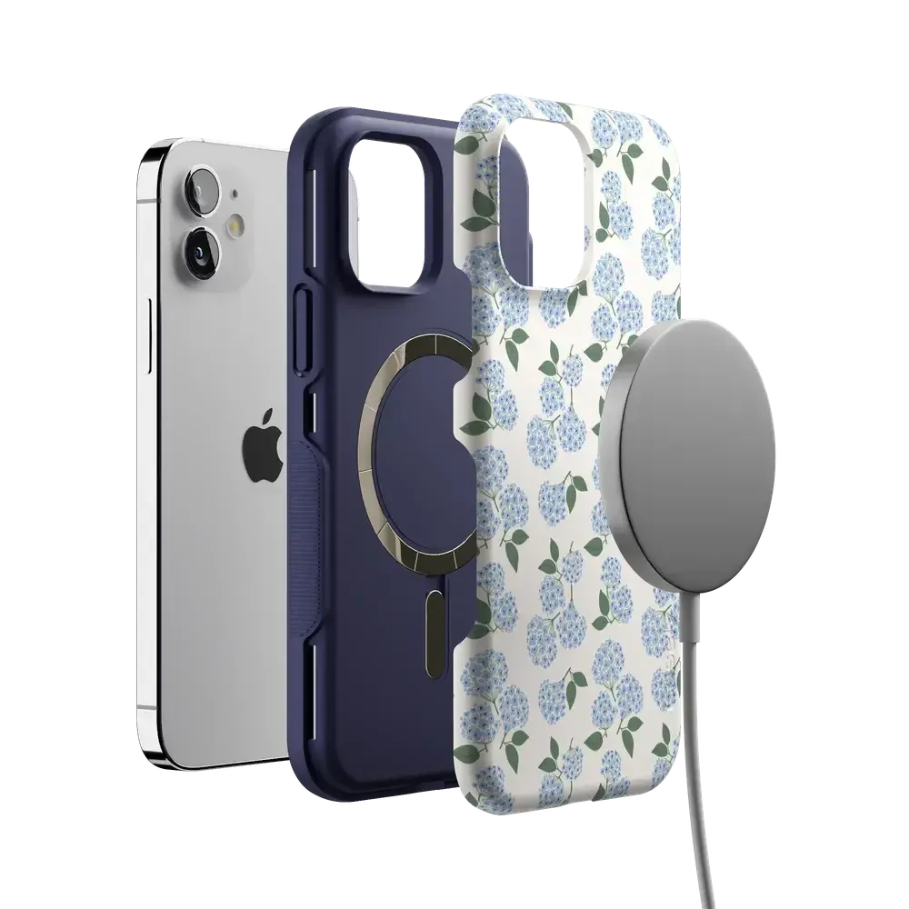 Nantucket Cottage | Blue Hydrangea Case - Bansusa