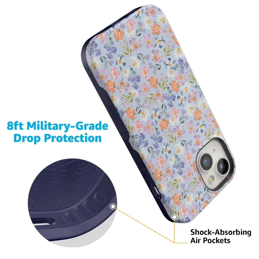 Poppy Meadows | Pastel Floral Case - Bansusa