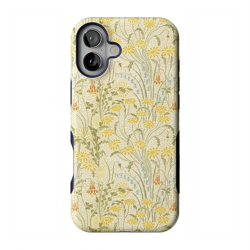 Boho Blooms | Golden Floral Case - Bansusa