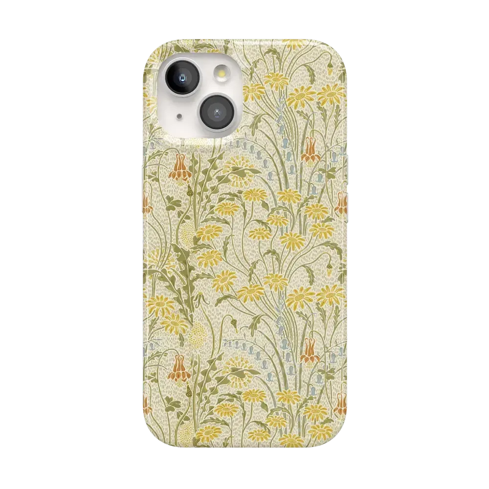 Boho Blooms | Golden Floral Case - Bansusa