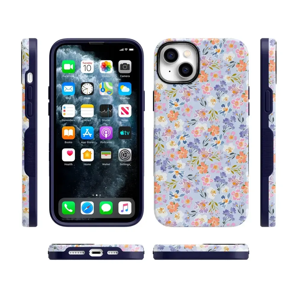 Poppy Meadows | Pastel Floral Case - Bansusa
