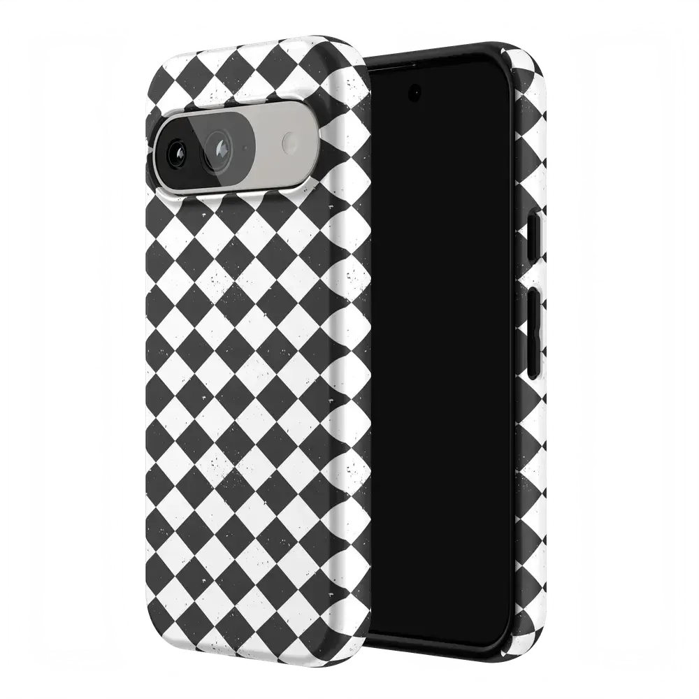 Salem's Hex | Black & White Checkered Case - Bansusa