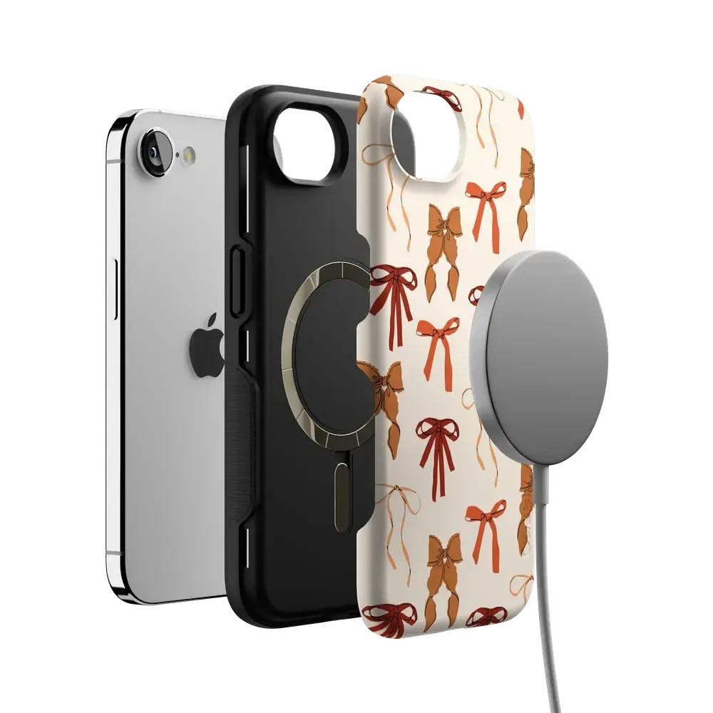 Fall Girlie | Pumpkin Spice Bows Case - Bansusa