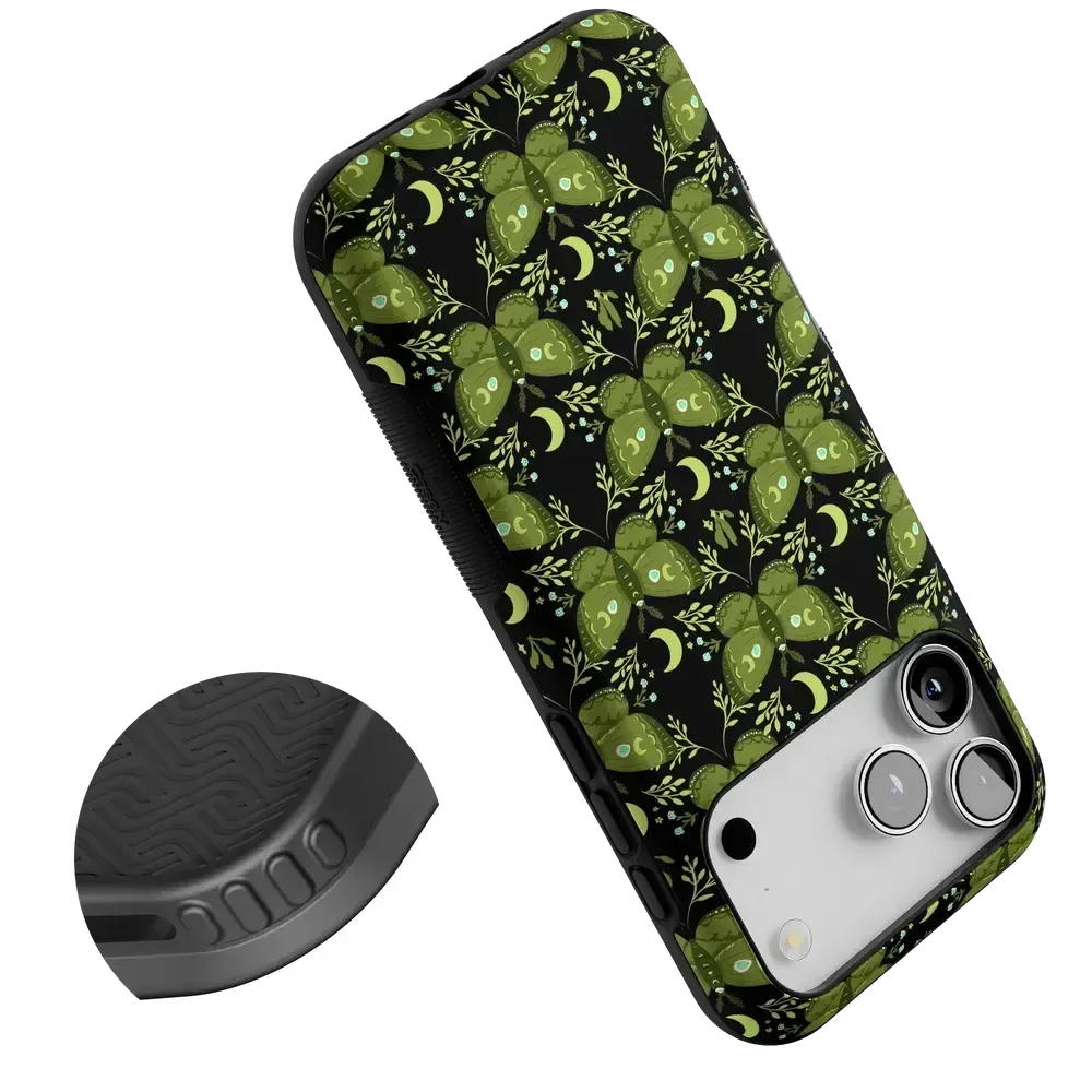 Mystic Moths | Green Twilight Case - Bansusa