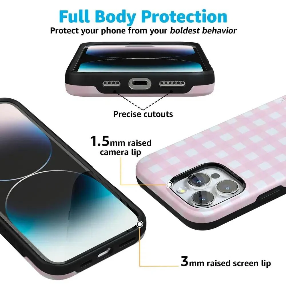 Pink Plaid | Sunday Best Case - Bansusa