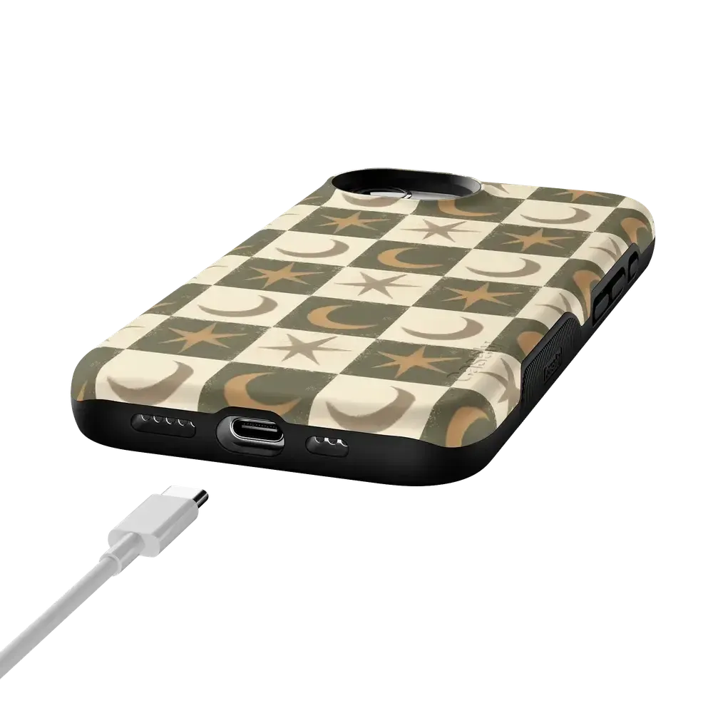 Mystic Moonstar | Green Celestial Case - Bansusa