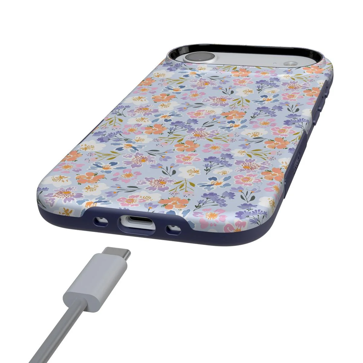 Poppy Meadows | Pastel Floral Case - Bansusa