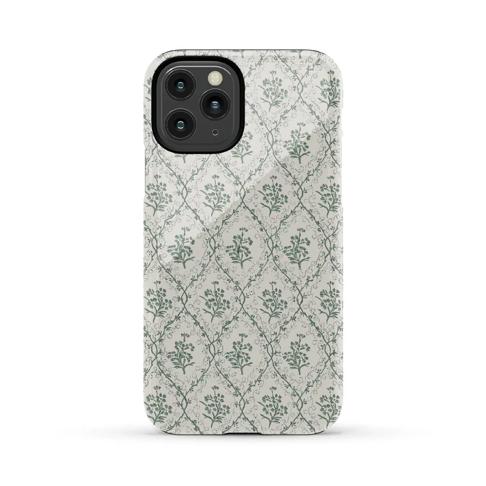 Sage Tapestry | Floral Vines Case - Bansusa