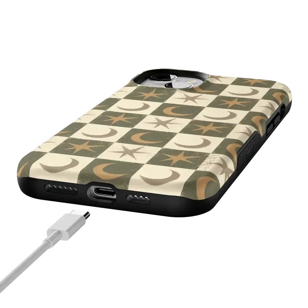 Mystic Moonstar | Green Celestial Case - Bansusa