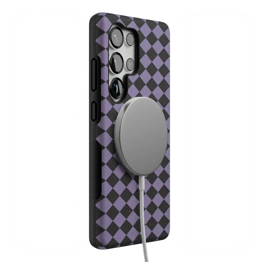 Midnight Hex | Purple Checkered Case - Bansusa