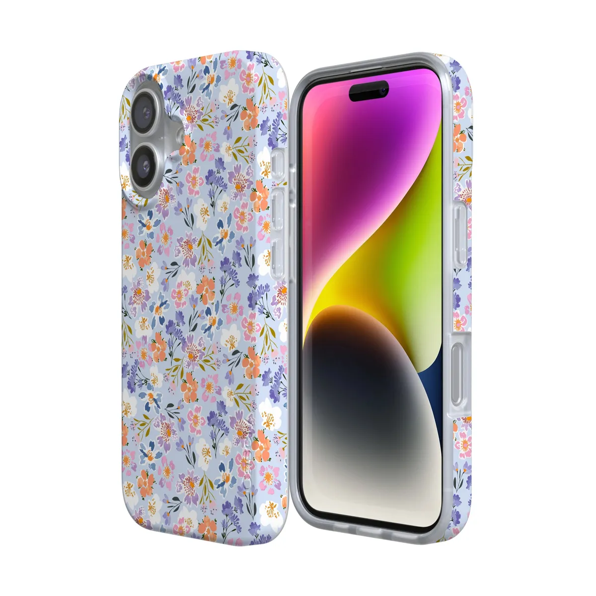Poppy Meadows | Pastel Floral Case - Bansusa