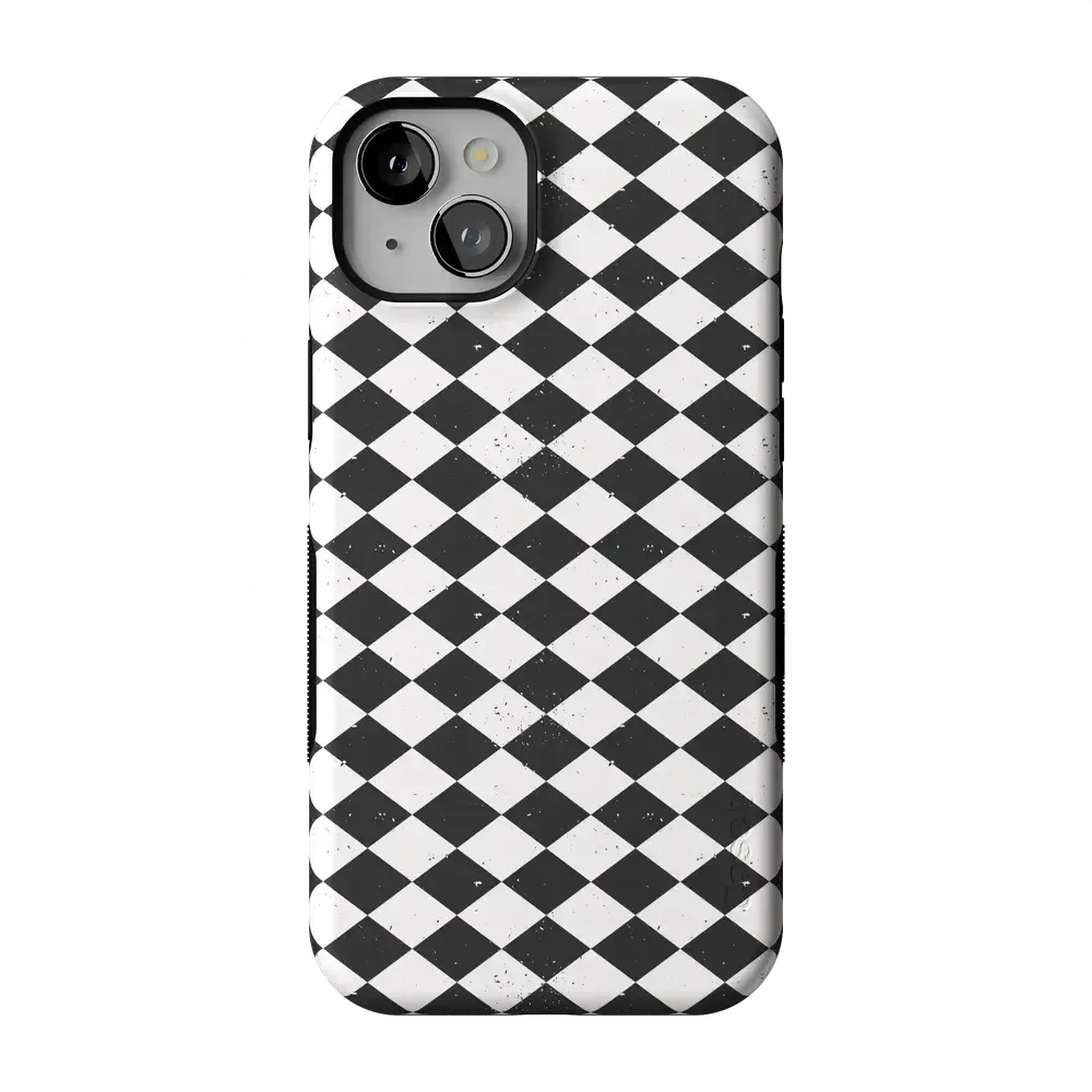 Salem's Hex | Black & White Checkered Case - Bansusa