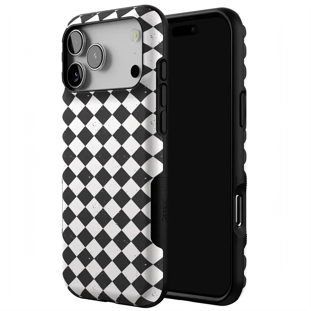 Salem's Hex | Black & White Checkered Case - Bansusa