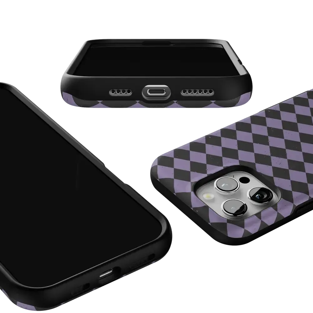 Midnight Hex | Purple Checkered Case - Bansusa