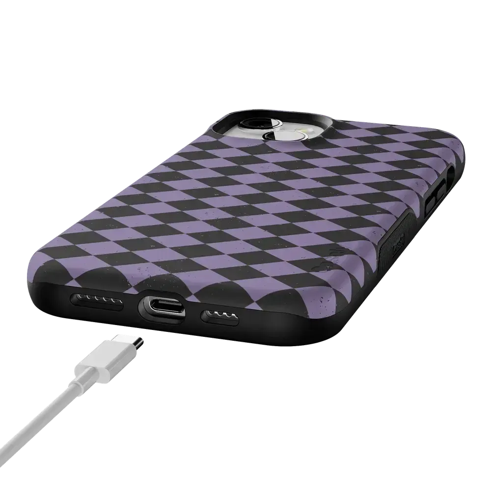 Midnight Hex | Purple Checkered Case - Bansusa