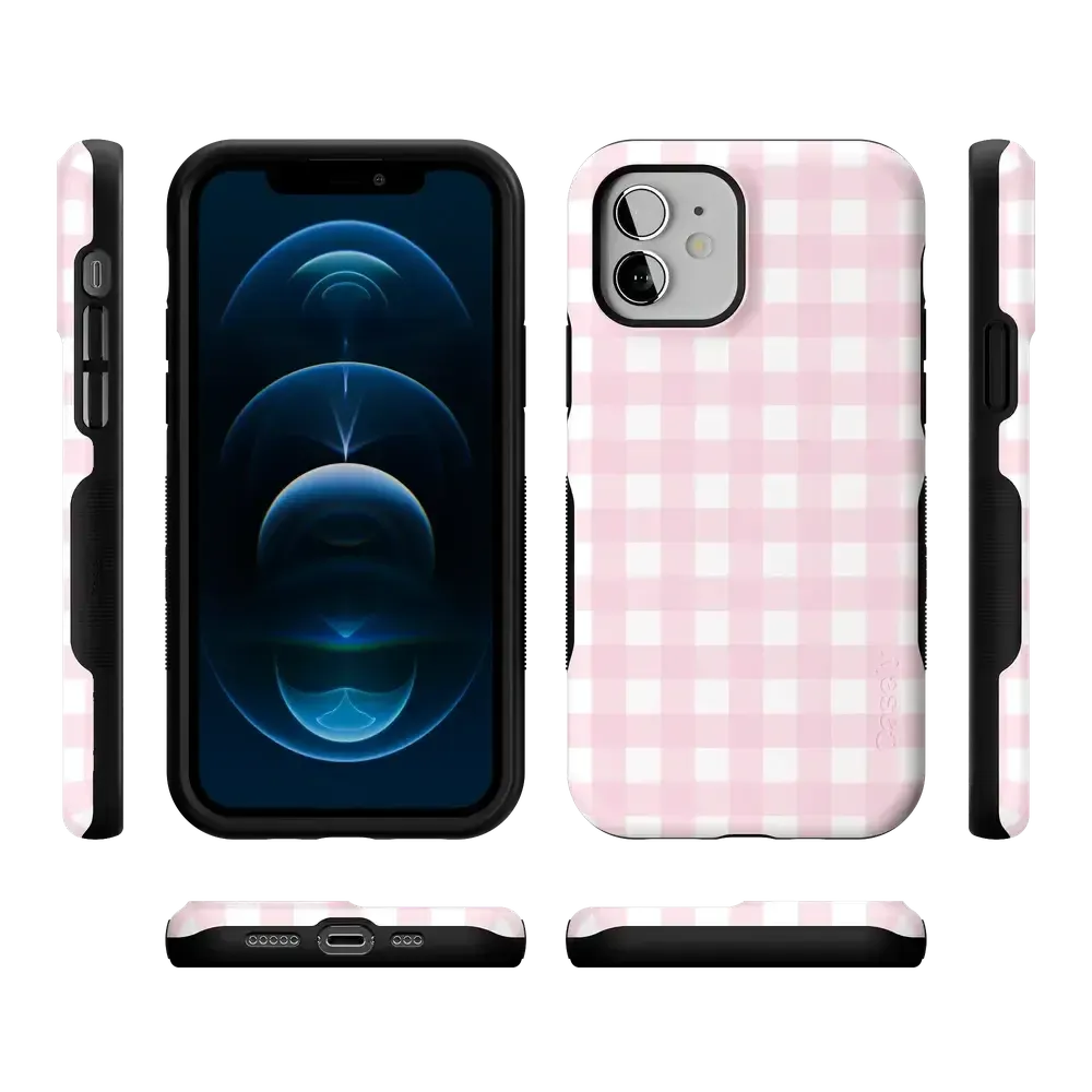 Pink Plaid | Sunday Best Case - Bansusa