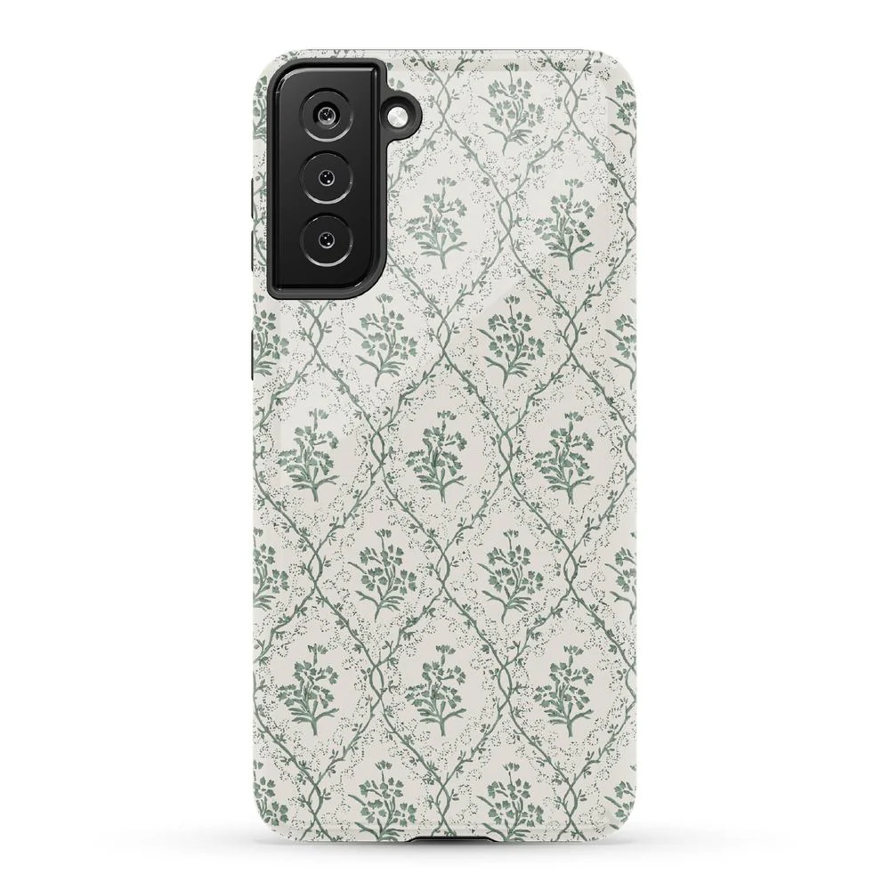 Sage Tapestry | Floral Vines Case - Bansusa
