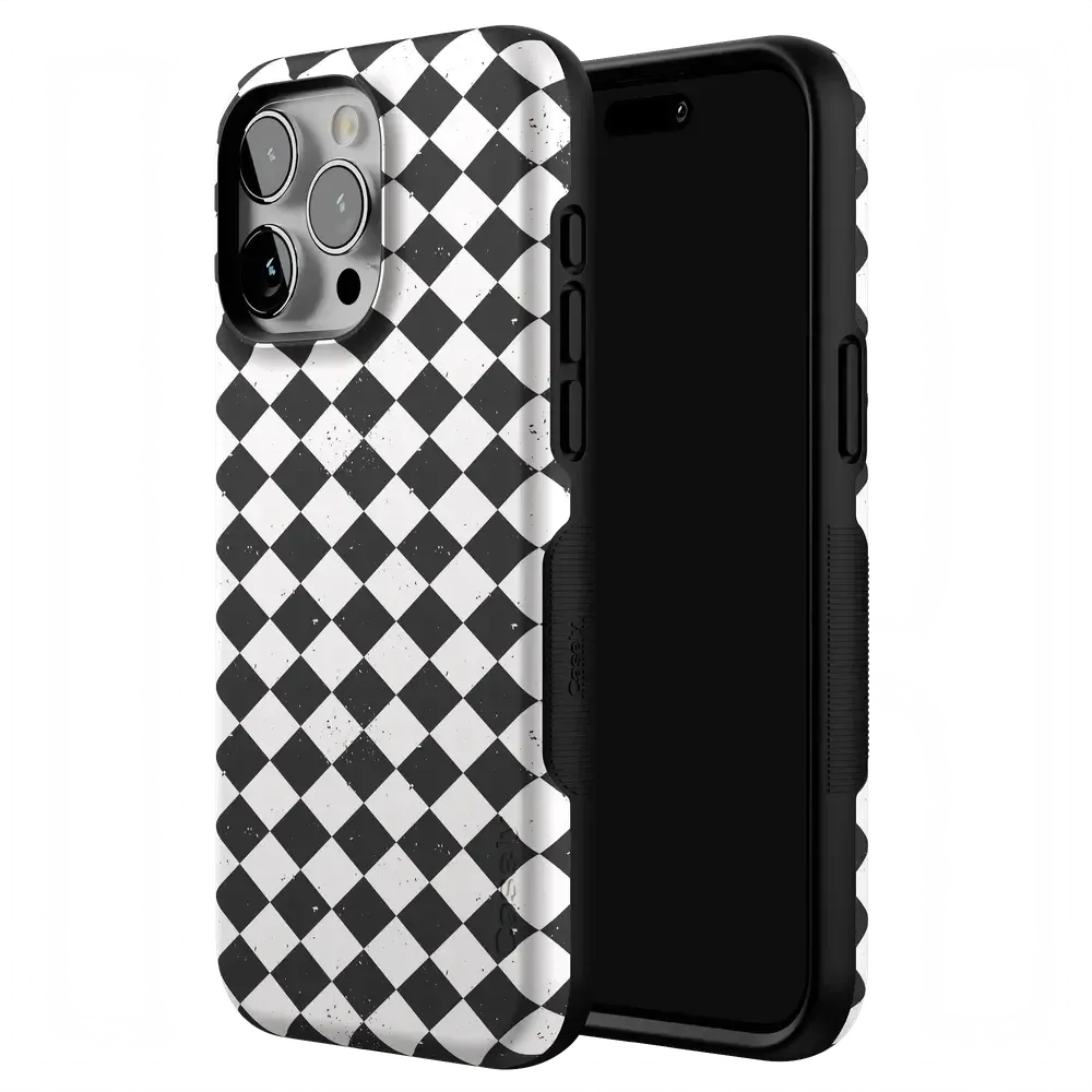 Salem's Hex | Black & White Checkered Case - Bansusa