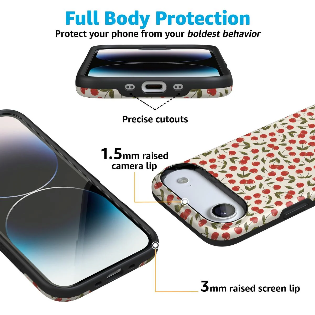 Cherry on Top | Red Cherries Case - Bansusa