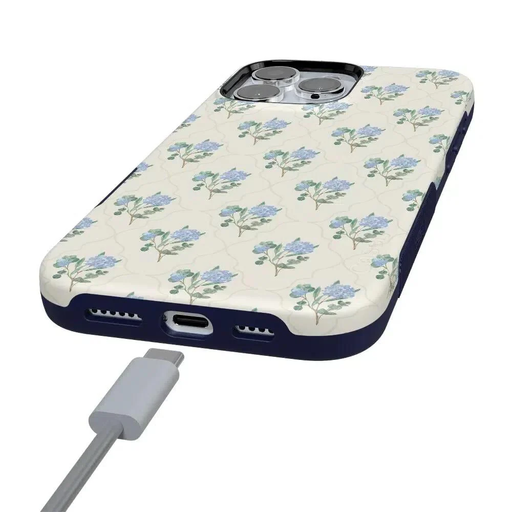 Vintage Garden | Blue Hydrangea Case - Bansusa